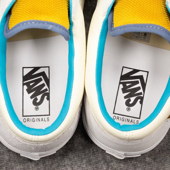 Vans OG STYLE 36 UL LX 'DEVIL'S DETAILS' VN0A5FBXW00 White Blue Mens Size 11.5 - Picture 11 of 12